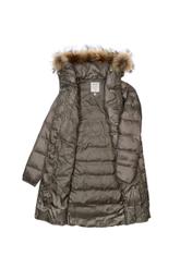 Kurtka puchowa damska z kapturem KURDT-0182-57(Z19)-04