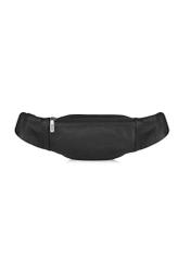 Black leather men's waist bag TORMS-0440-99(Z24)-04