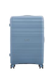 Duża walizka na kółkach WALPP-0024-7A-28(W26), widok produktu z przodu na białym tle.