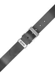 Pasek męski PASMS-0127-99(W26) - widok produktu z góry, na białym tle.