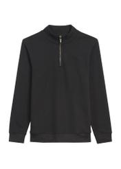 Czarna bluza męska bez kaptura BLZMT-0067-99(Z25)