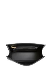 Czarna torebka damska z logo TOREC-0680A-99(W23)-05