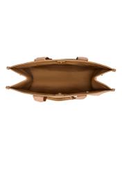 Duża torebka shopper camelowa TOREC-0977A-24(Z25)