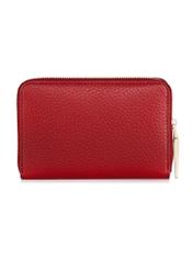 Czerwony skórzany portfel damski PORES-0898-40(Z23)