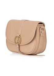 Beige rounded mailbag TOREC-0756A-80(W24)-02