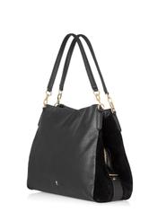 Skórzana torebka  shopper damska TORES-0636B-98(W23)-02