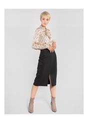 Black pencil midi skirt SPCDT-0037-99(Z20)-02