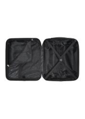 Walizka mała na kółkach WALAB-0067-0X-19(W26), widok produktu w środku na białym tle.