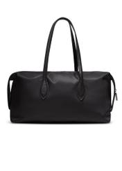 Duża torba typu shopper TOREN-0354-99(Z26) - widok produktu z tyłu, na białym tle.