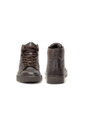 Brązowe skórzane buty sportowe męskie BUTYM-0520-89(Z25)