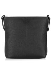 Black leather women's handbag TORES-1031-99(Z24)-05