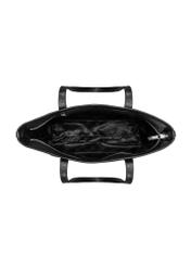 Skórzana czarna torebka shopper damska TORES-1085-99(W25)-05