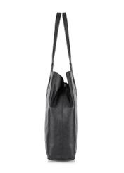 Skórzana torebka damska shopper TORES-0899-99(W23)-03