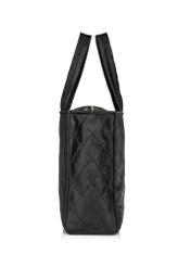 Torebka damska typu tote bag TOREN-0268A-99(Z25), widok produktu z boku na białym tle.