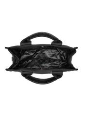 Czarna torebka damska typu tote bag TOREN-0288-99(W24)
