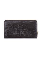 Duży brązowy skórzany portfel damski PORES-0808-90(W23)
