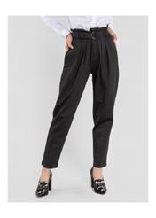 Eleganckie grafitowe spodnie damskie SPODT-0050-96(Z20)-01