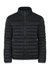 Czarna kurtka męska przejściowa KURMT-0358-99(W25)-01