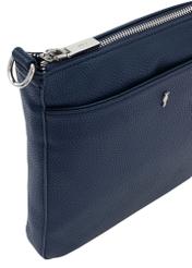 Navy blue women's handbag with pocket TOREC-0708-69(Z24)-06