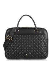 Black Quilted Women's Laptop Bag TOREC-0994-99(Z24)-01