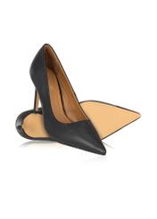 Black leather women's high heels BUTYD-1131-99(Z24)-07