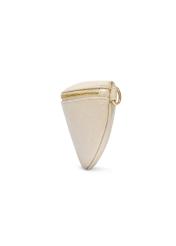 Pikowana biała nerka damska TOREC-0878-0B(W26)