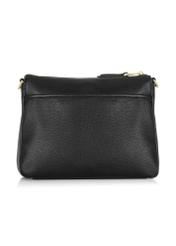 Black women's messenger bag made of imitation leather TOREC-0966-99(Z24)-04