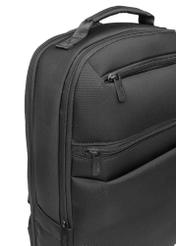 Czarny plecak męski TORMN-0368-99(Z25), zbliżenie na detal produktu, widok na białym tle.