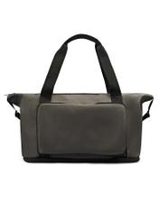 Ciemnoszara torba męska TORMN-0369-95(Z25), widok produktu od przodu na białym tle.