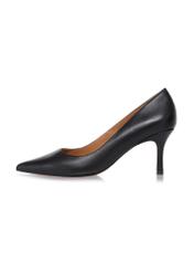 Black leather pumps BUTYD-1031-99(Z24)