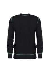 Bluza damska z zielonymi elementami BLZDT-0010-99(Z19)-02