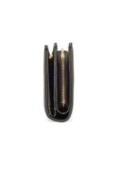 Czarny portfel damski z logo POREC-0362A-99(W25)