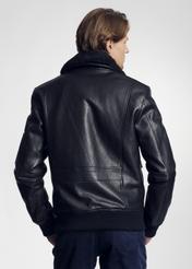 Krótka sportowa kurtka męska bomber jacket KURMS-0206-1148(Z21)