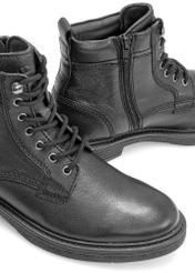 Czarne trzewiki męskie BUTYM-0516-98(Z25)