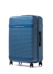Komplet walizek na kółkach 19'/24'/28' WALAB-0040-7H(W26) - widok produktu po skosie, na białym tle. 
