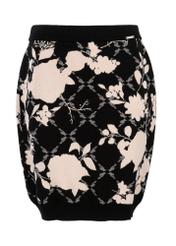Spódnica damska z kwiatowym wzorem SPCDT-0080-15(Z23)-04