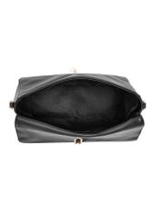 Capacious black women's bag TOREC-0970-99(Z24)-06