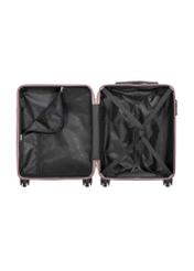 Walizka mała na kółkach WALAB-0081-5X-19(W26), widok produktu w środku na białym tle.