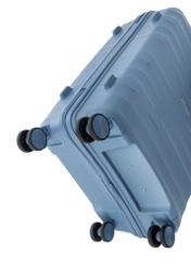 Duża walizka na kółkach WALPP-0024-7A-28(W26), widok kółek produktu na białym tle.