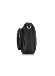 Black women's handbag made of imitation leather TOREC-0967-99(Z24)-04