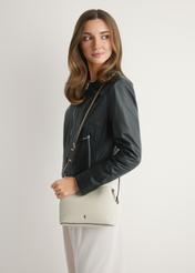 Mała kremowa torebka damska TOREC-0768-0B(W26)