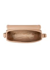 Beige rounded mailbag TOREC-0756A-80(W24)-05