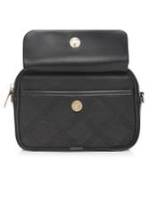 Black quilted small women's bag TOREN-0297-99(Z24)-02