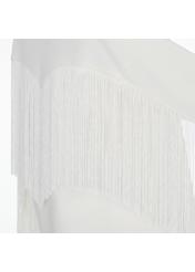 Biała bluza damska z frędzlami BLZDT-0072-12(W22)-06