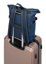 Granatowy duży plecak PLCMN-0015-69(Z25)