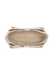 Kremowa damska torebka z imitacji skóry TOREC-0998-12(W25)-05