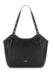 Black leather large women's handbag TORES-1042-99(Z24)-01