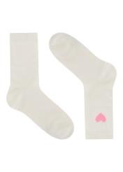 Zestaw długich skarpet damskich ZESDT-0042-0B(W26) - widok produktu od góry, na białym tle. 