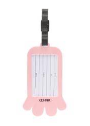 Identyfikator do bagażu AW-012-0004-31(W25), widok produktu z tyłu na białym tle.