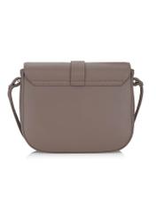 Brown women's bag with logo TOREC-0627C-79(Z24)-04